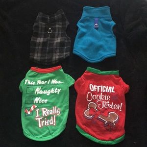 Four Chihuahua size outfit 🐾